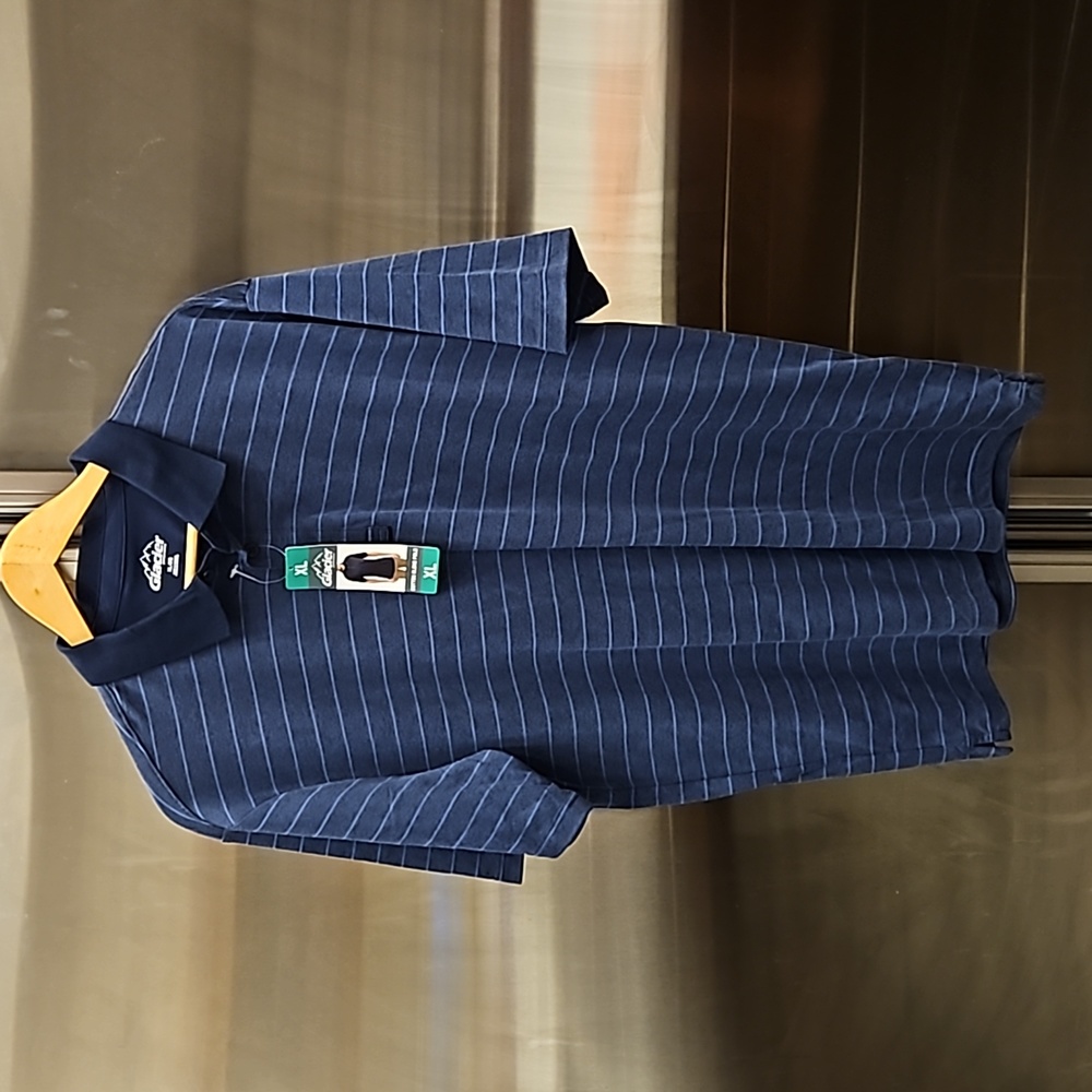 Glacier XL cotton blend polo